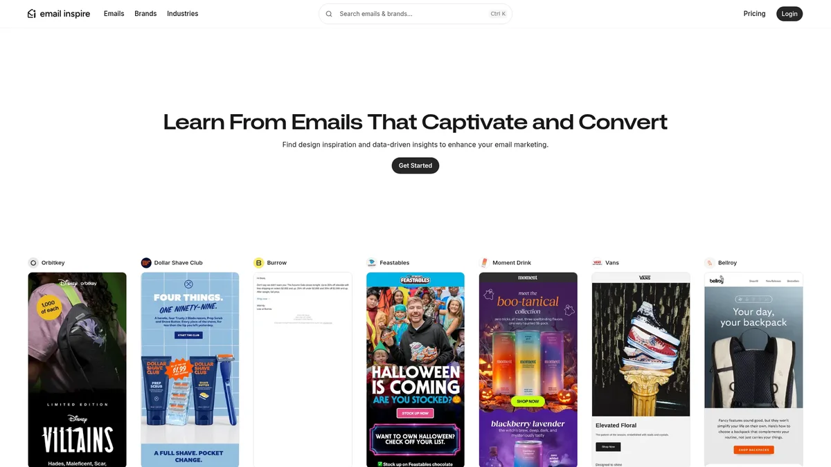 Preview of Email Inspire