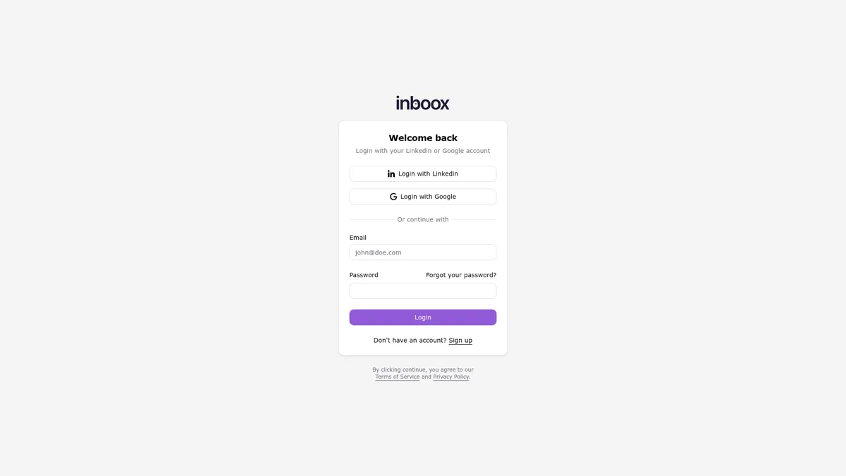 Preview of Inboox.ai