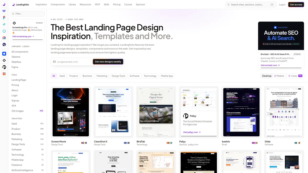 Preview of Landingfolio
