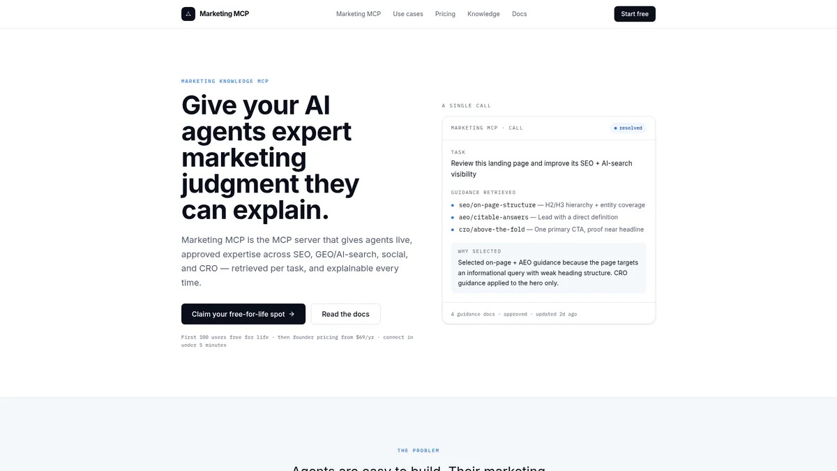 Preview of Marketing MCP