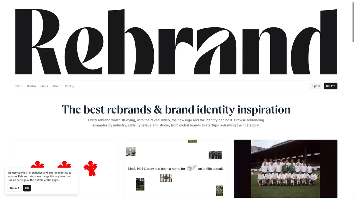 Preview of Rebrand Gallery